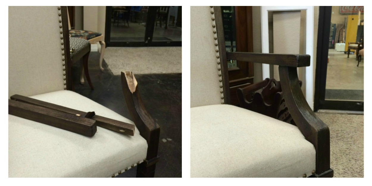 Wooden Chair Repair Shop  - This Is The Chairs Of All Types.